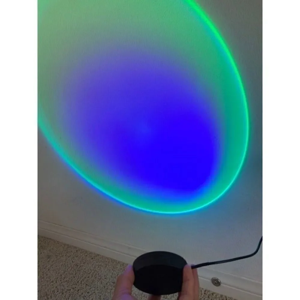 LED Sunset lamp, Projector Lights, Sunset Lights, Night Light for Christmas, eas